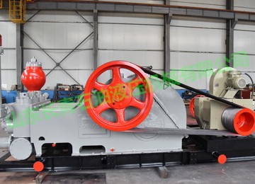 电机连接泥浆泵组